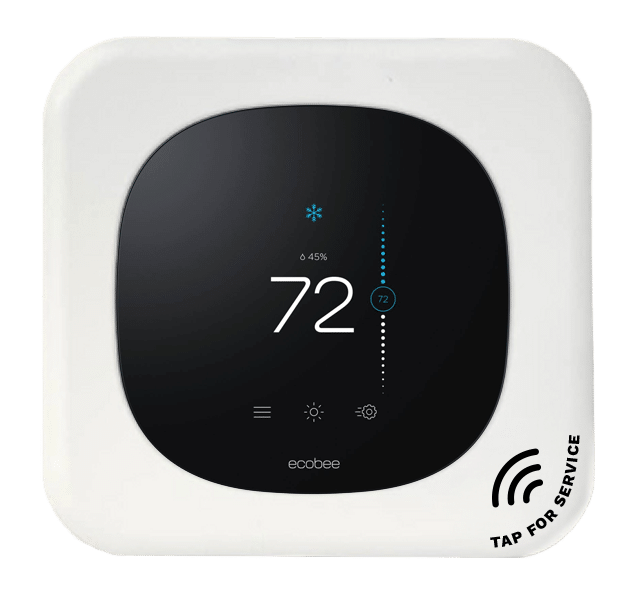 Homeplate thermostat
